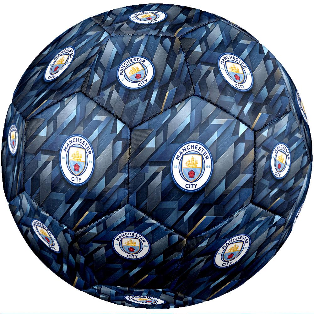 Manchester City Thema Fußballball Größe 5 Fußballball Weiche Haptik Professioneller Trainingsfußball für Outdoor-Sportarten