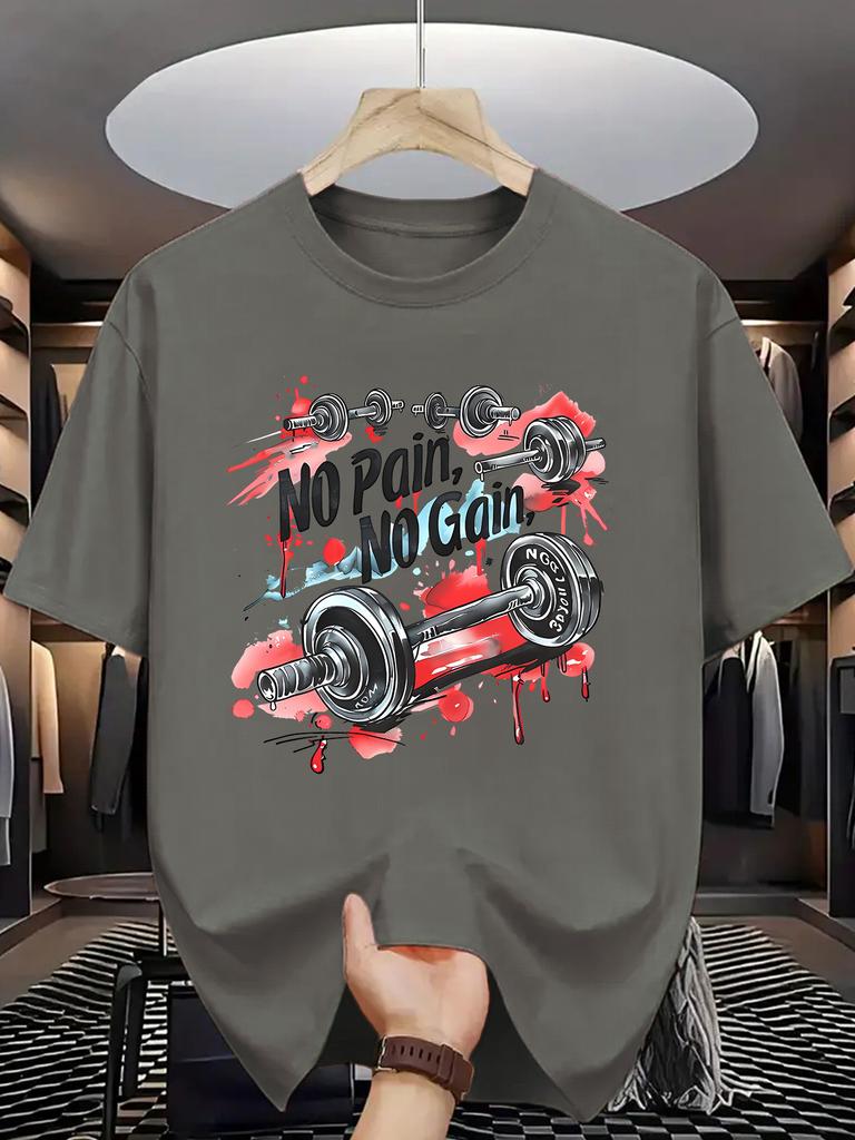 Unisex T-shirt Men'S T-Shirt Crashed Out Graphic Print Casual Wear