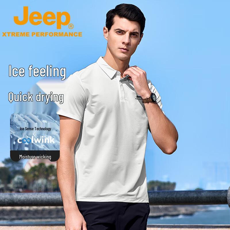 Jeep Men s Outdoor Quick-Dry Polo Shirt XL