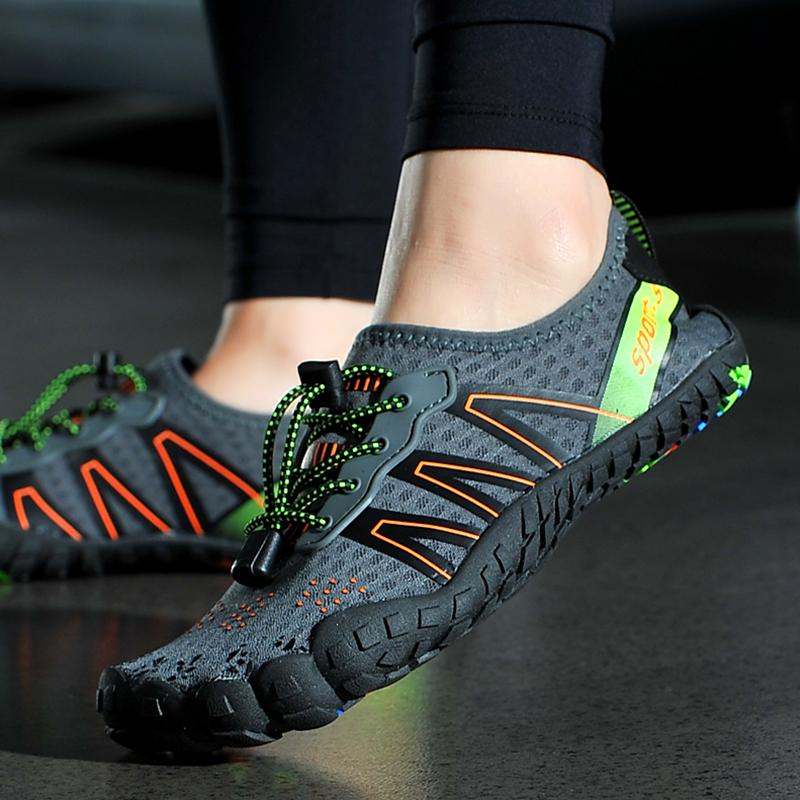 Unisex Barefoot Shoes Outdoor Men Training Running Shoes Quick-drying Swimming Aqua Shoes Lightweight Women Casual Fitness Shoes