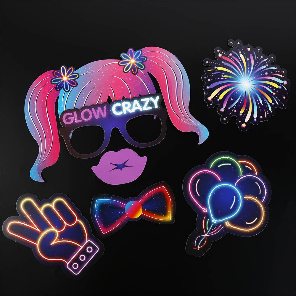 Gift Glow Hat Glow Theme Party Photo Props Photobooth Accessories For Birthday Party Supplies