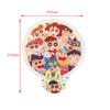 Cartoon Fan Selfie Reflector Fan Folding Fan Carry It Around Cute Little Fan In Summer Portable