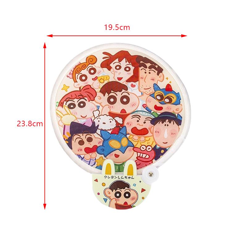 Cartoon Fan Selfie Reflector Fan Folding Fan Carry It Around Cute Little Fan In Summer Portable