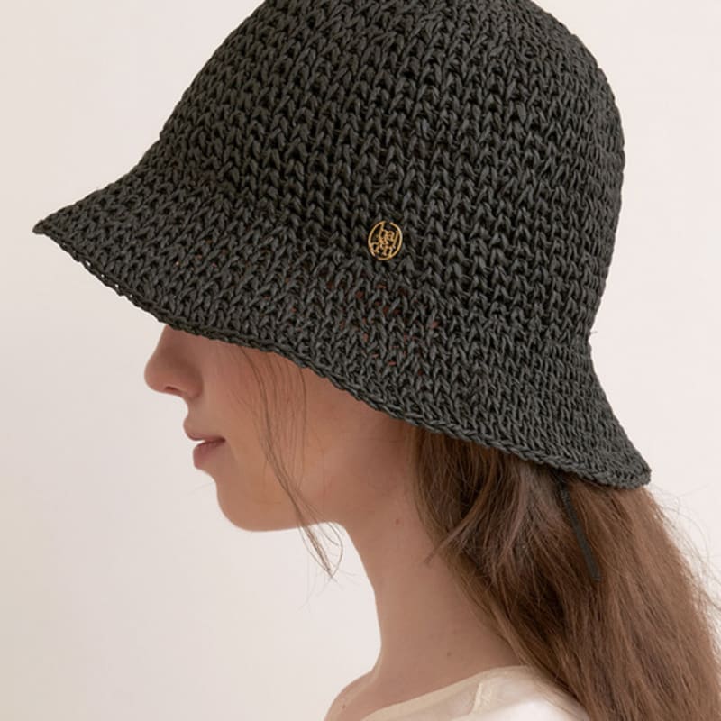 

halden натуральная сетчатая панама (C067_черный) Black