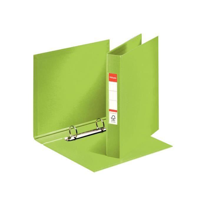 Esselte Classeur à anneaux 35 mm A5 pour 190 feuilles vert