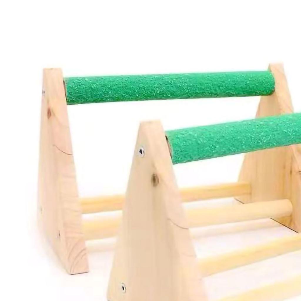 Parrot Bird Perch Table Top Stand Portable Automatic Trimming Bird Training Stand for Pets