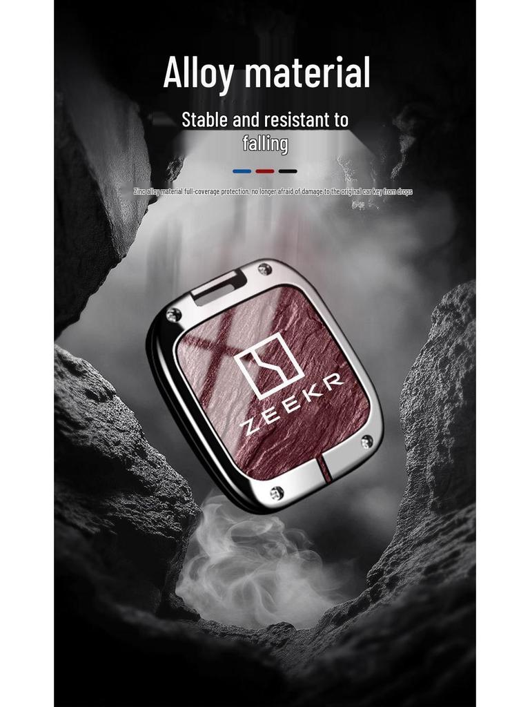 Zeekr 007 Autoschlüsselhülle - Bluetooth-kompatible Schale für Modell 001/009