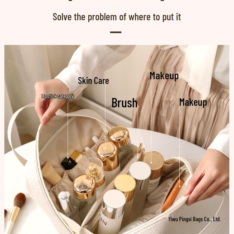 Wundertüte: 2025 Make-up-Tasche mit großer Kapazität für Frauen - High-End-Kosmetikaufbewahrung
