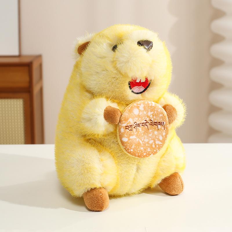 Cross-border Plush Marmot Ququwa Doll - Plateau Groundhog Toy, Children's Birthday Gift