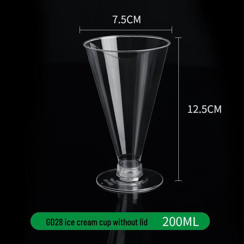 Disposable Plastic Dessert Cups