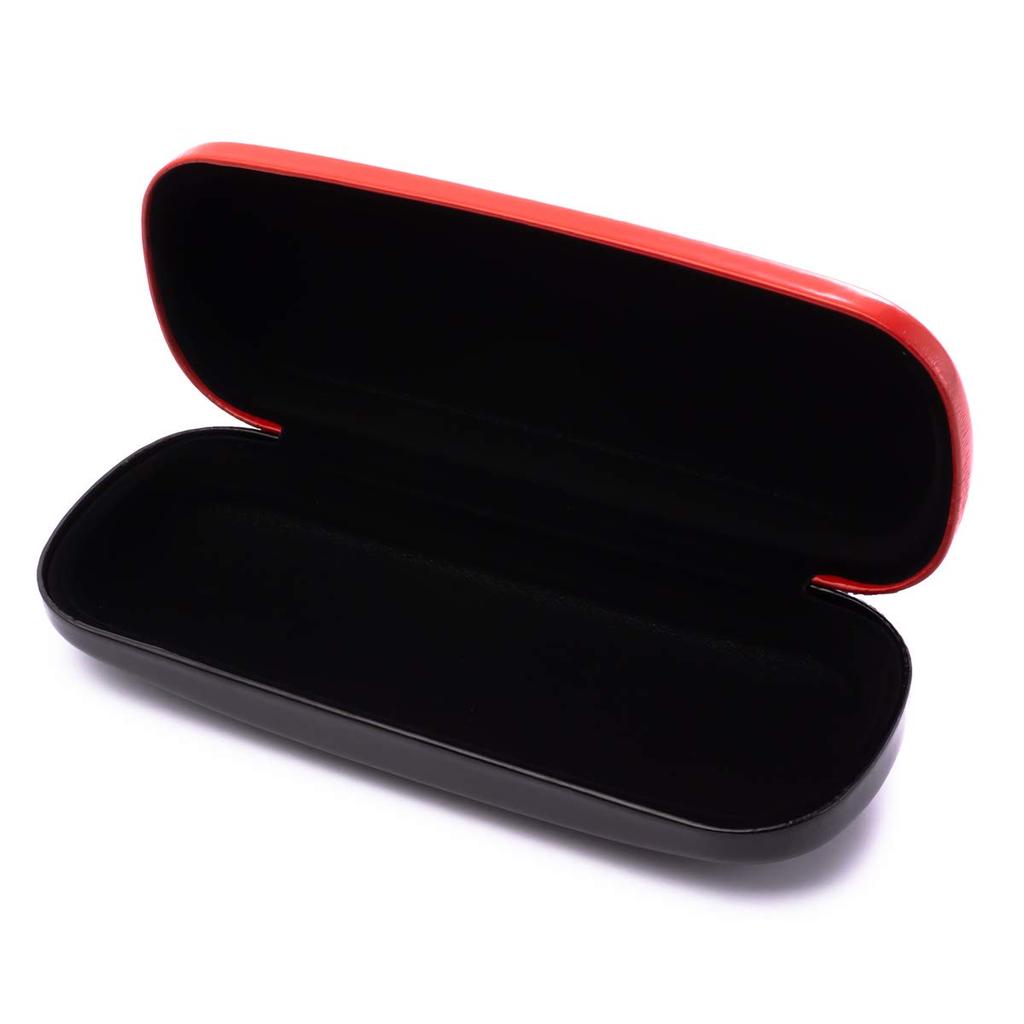 Hard Eyeglass Stylish and Made of Enamel Red MIDI-Midi Case, Spacious, Fabric, (case-008,c5)