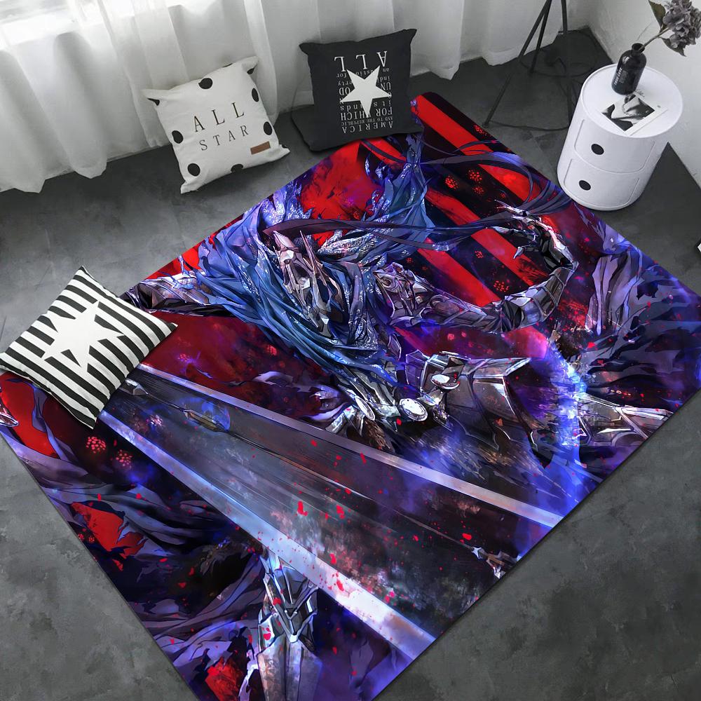 Dark Souls Hallway Carpet Non-Slip Laundry Room Mat Laundry Decor Balcony Child Living Room Toilet Rug