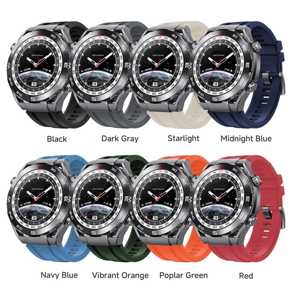Silicone Band for Huawei Ultimate Smartwatch Rubber Silicone Band Strap for Huawei Ultimate GT6 GT5 Pro 22mm Replacement Strap