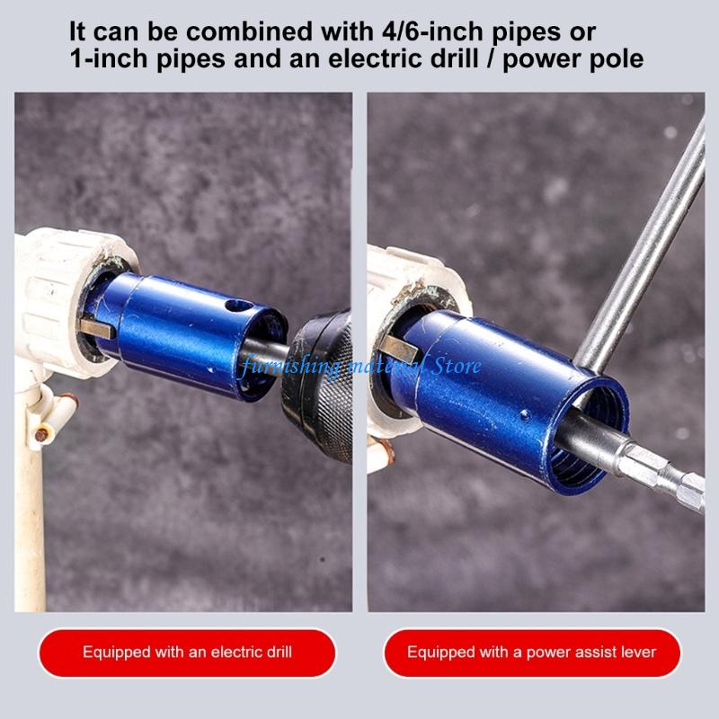 

Y5GD Professional Bolt Extraction Set Corrosion Resistant 3/4 1 Thread Remover Compact Design Electric Drill Adapter China Mainland