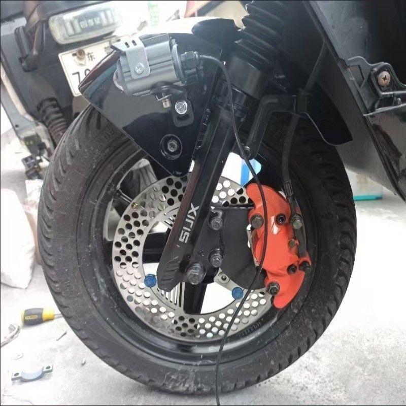 Adjustable Motorcycle Spotlight Mount Universal Bracket for Scooter E-Bike Fender LED Fog Light Holder Metal Moto Accessories