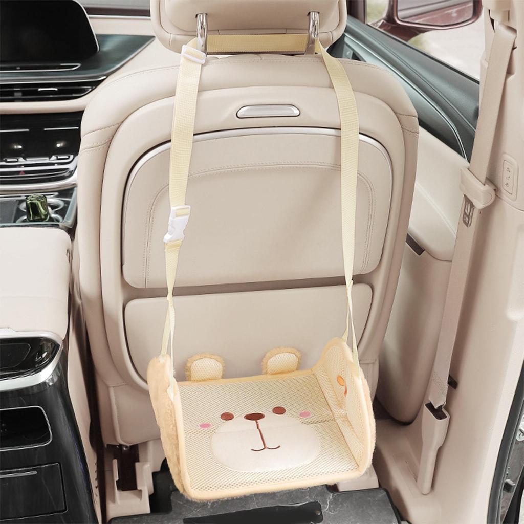 Autositz Fußstütze Ergonomisch Verstellbar Fußstütze für Kleinkinder Rücksitzstütze Fußstütze für Erwachsene Ältere Passagiere Reise Lang