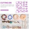 18Pcs Soft Clay Polymer Cutters Multipurpose Jewelry Making Kit DIY Tools for Earrings Supplies Jewelry Making Kit