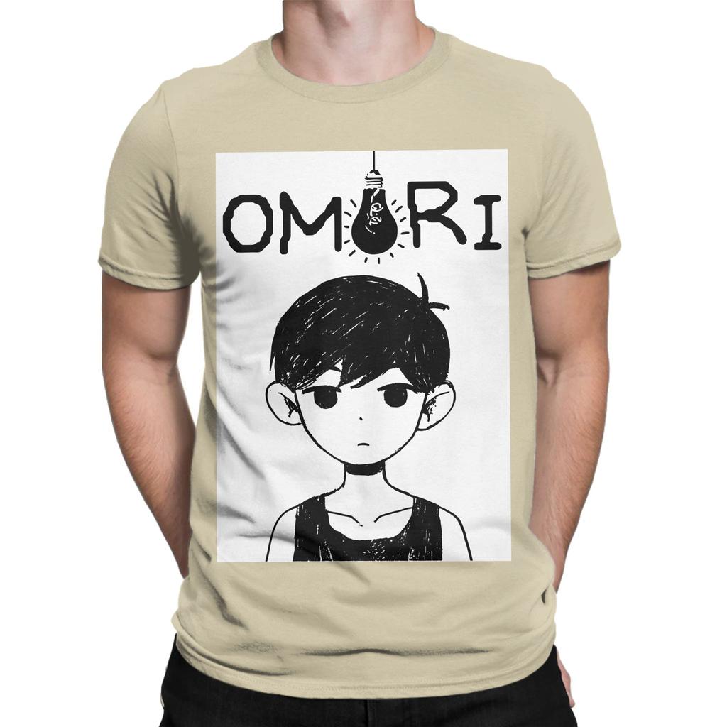 Merchandising Omori Gadget Omori Maglietta 100% Cotone Top Omori T-shirt Per Unisex