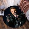 Johnny Hallyday Circular Rug - Office Decorative Carpet For Living Room Bedroom Door Mat Floor Rug Computer Chair Area Rug