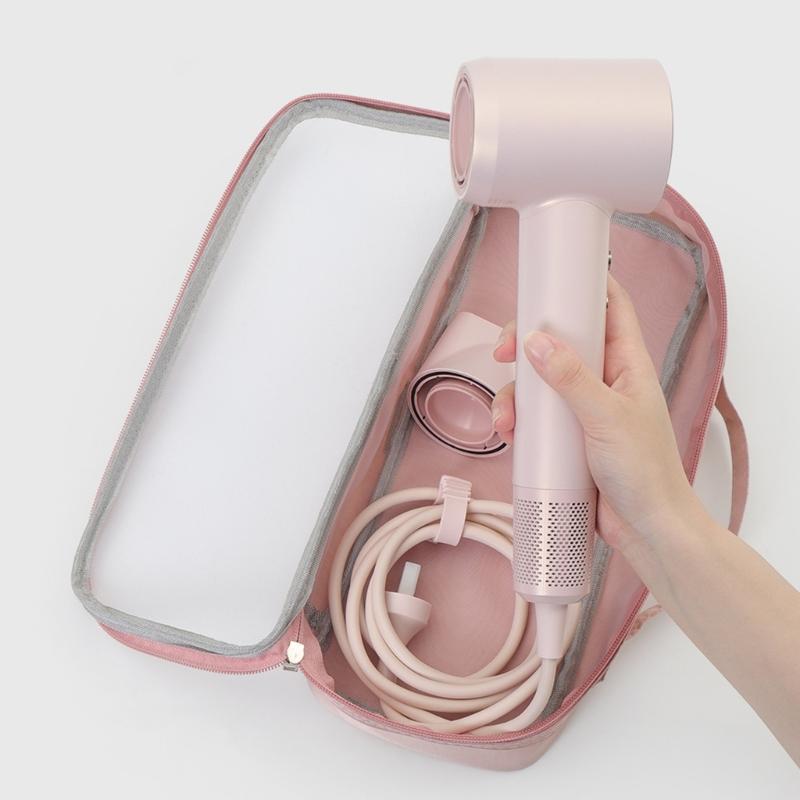 Portable Hair Tool Organizer Case Nylon Construction Thick Padding Storage Bag For Travel Home Salon Essential