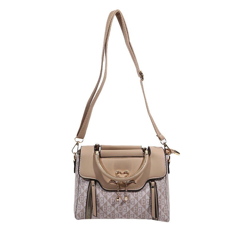 Fashion Women Shoulder Bag PU Leather Small Square Purse Luxury Print Handbag Elegant Crossbody Bag For Ladies Casual Party Office