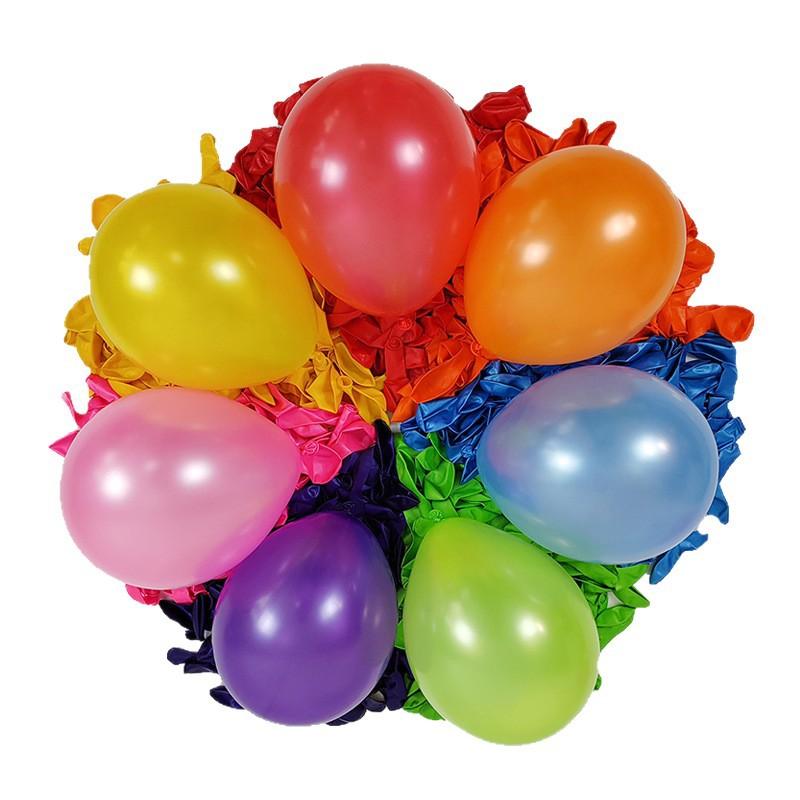 Pearl Balloon 5-12inch Birthday Wedding Outdoor Event Opening Decoration Latex Balloon Internet Celebrity Background Decoration