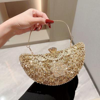 Wasser Diamant Bankett Handheld Tasche Glitzernde Party Handtasche Damen Abendessen Clutch Taschen