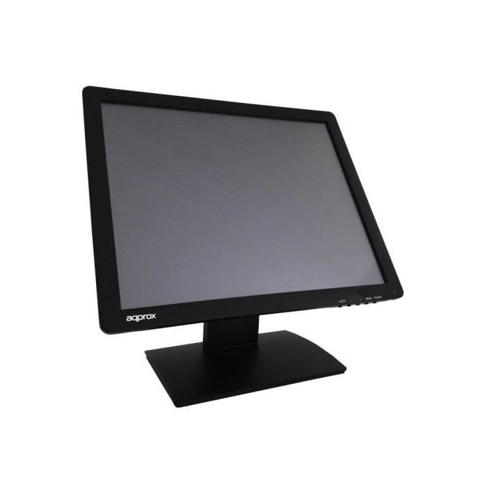 Moniteur À Ecran Tactile - Approx! - APPMT17W5 - 17" LCD - Résolution 1280x1024 - Couleur Noir