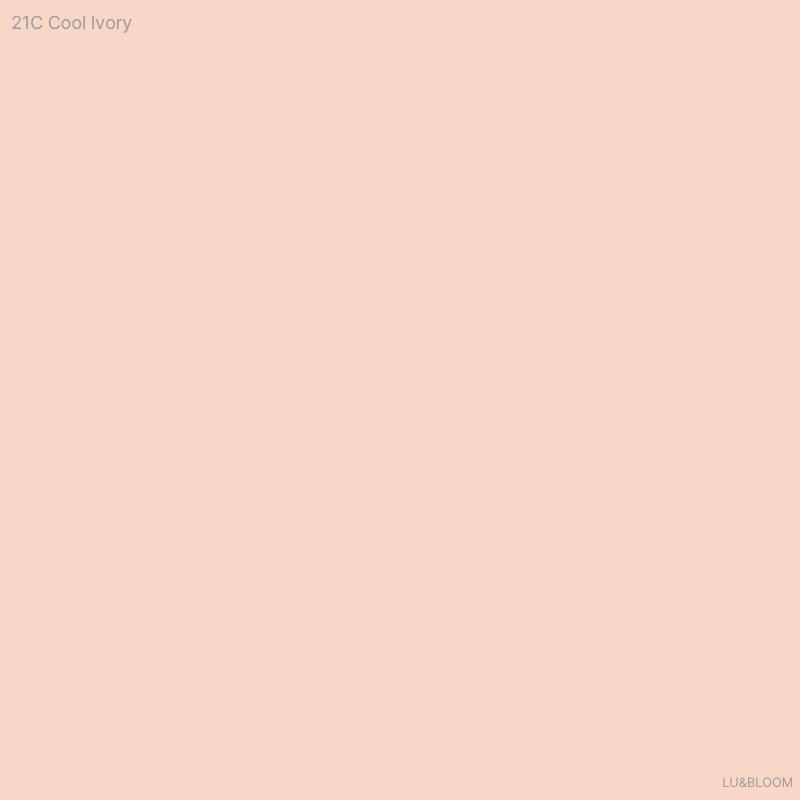 LUNA Long Lasting Conceal Fixing Cushion Main 13.5g + Refill 13.5g SPF50+ PA++++ (+Free gift) 21C Cool Ivory