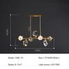 Modern Luxury Style LED Chandelier For Living Room Bedroom Dining Room Kitchen Ceiling Lamp Gold Copper Crystal G9 Pendant Light