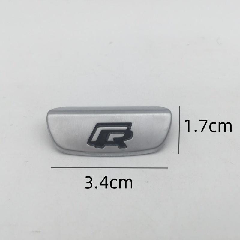 

Golf 3 4 MK3 MK4 2026 Hot For VW VOLKSWAGEN 1pcs 3D ABS for R Line car Emblem Steering Wheel Center Cover Badge sticker Decal St