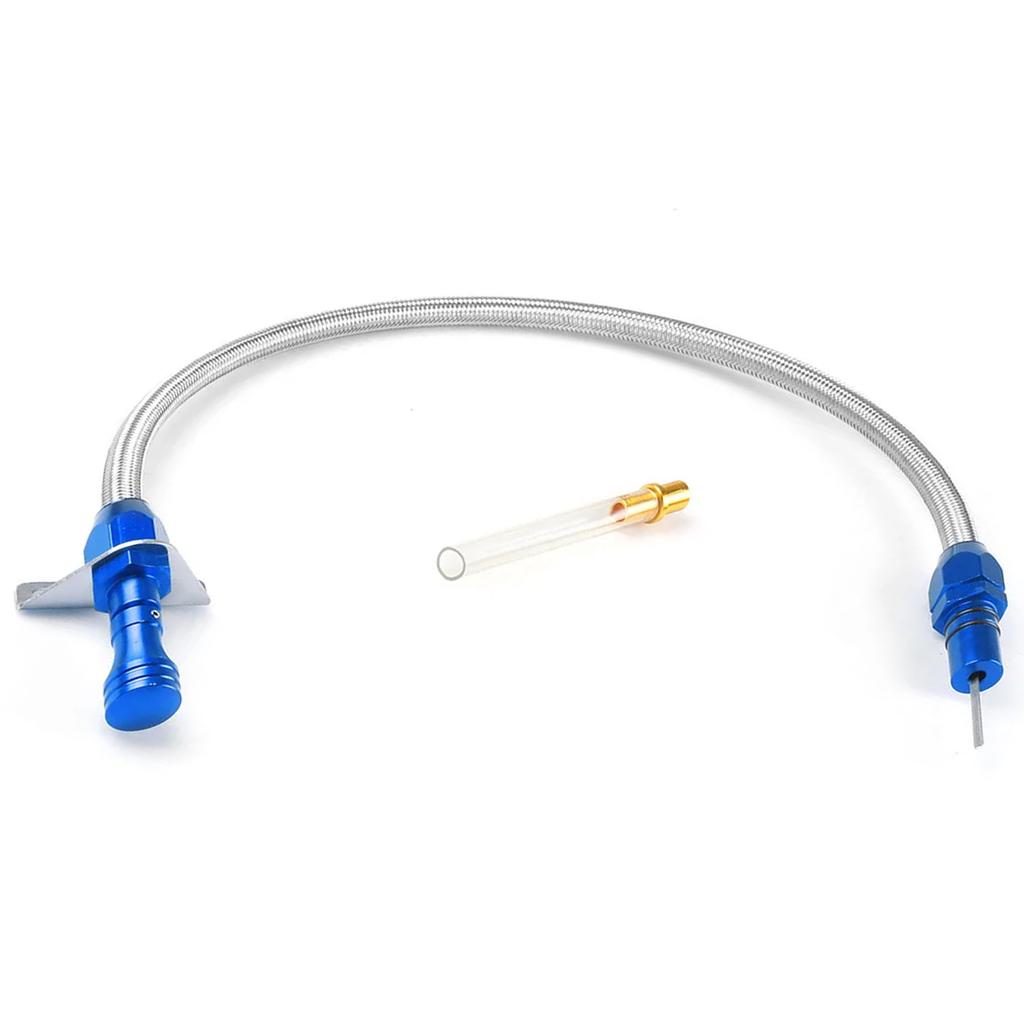 Replacement Transmission Dipstick Flexible Transmission Dipstick for SBC BBC 350 Heat Resistance Easy Installation