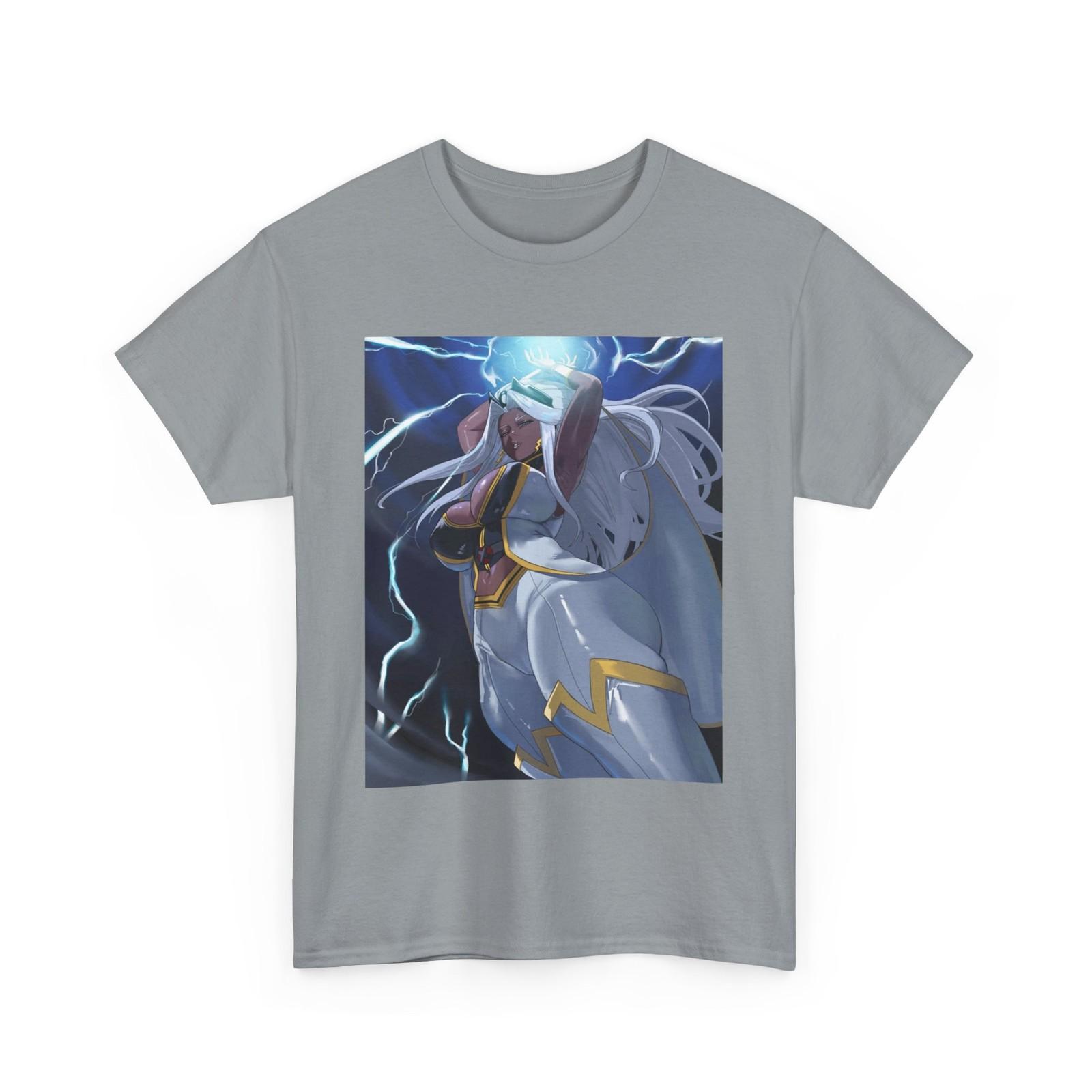 Custom Storm X-men Tee, Anime Graphic Tee for Comic Fans, Unisex Storm T-Shirt Mens Womens Tees Top XL
