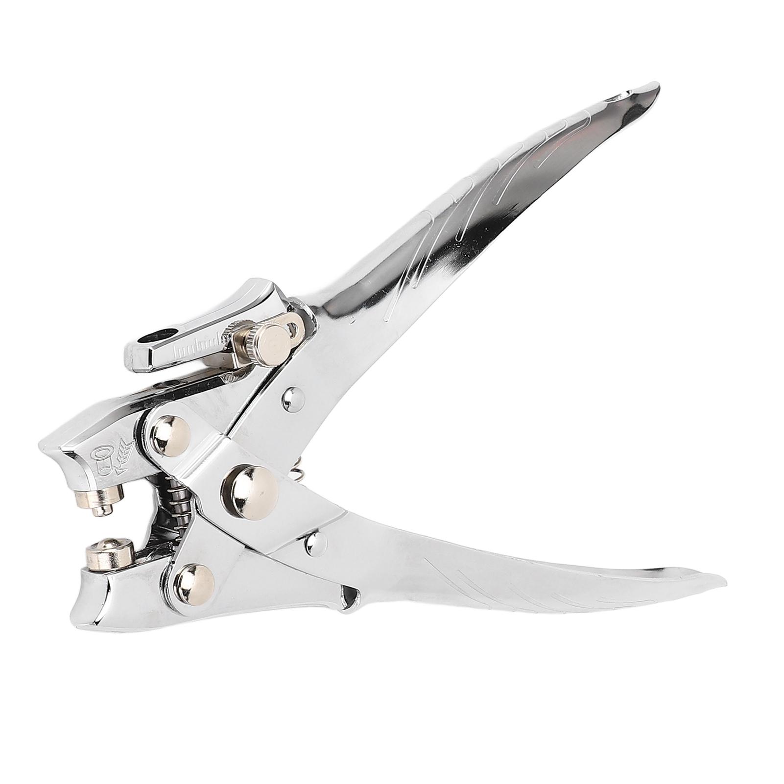 

Дырокол для люверсов 5 мм, ручные клещи для установки люверсов с усилителем, инструмент для пробивки, бумага формата А4, 30 листов