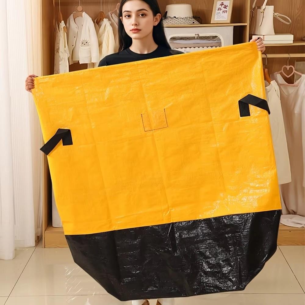 Large Capacity Heavy Duty Moving Bags Waterproof Thickened Storage Organizer Foldable College Dorm Travel Storage Bag