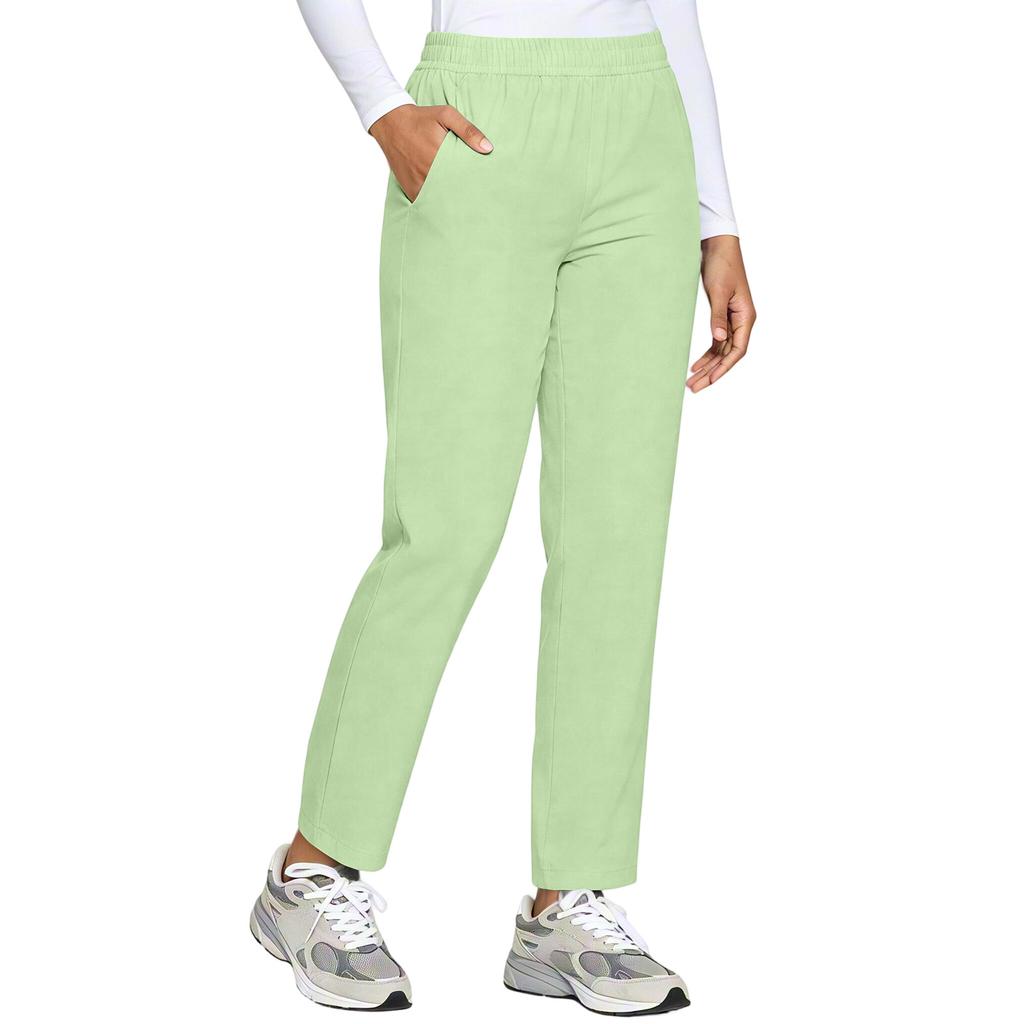 Pantaloni da Lavoro Unisex con Tasche - Pantaloni Uniforme Colorati per Operatori Sanitari