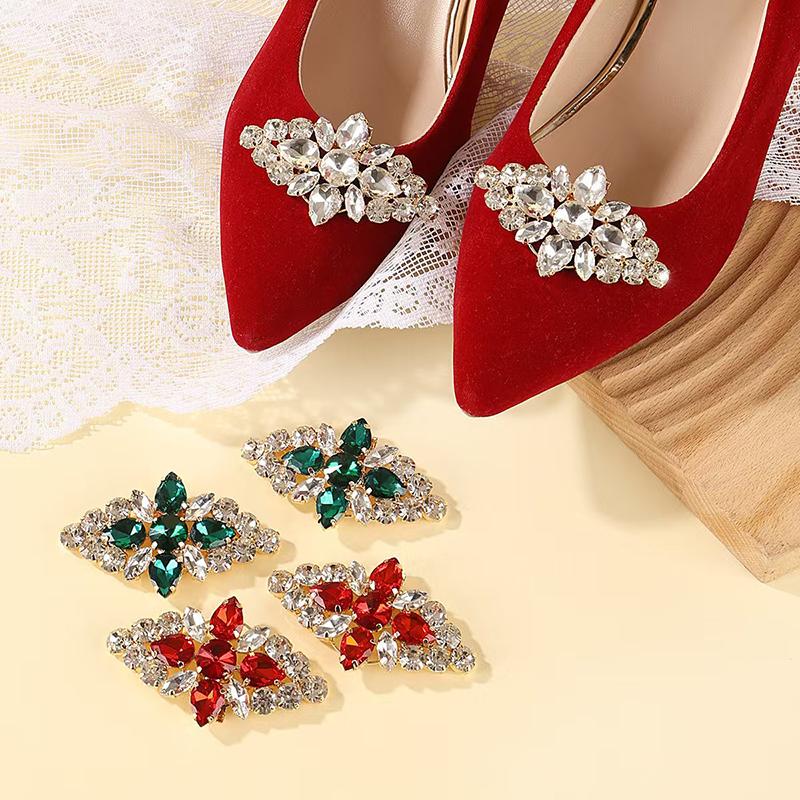 1Pcs Removable Shoe Clips for Ladies, Wedding Bridal High Heel Charms, Fashionable and Gleaming Shoe Buckle Gifts
