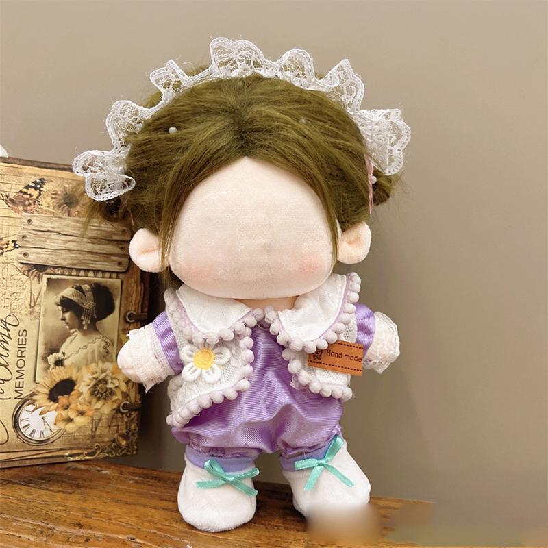 Pretty Dress Set Clothes For 20Cm Cotton Doll Plush Toys Dress Up Clothing Princess Skirt Cute Fresh Princess Dress Set