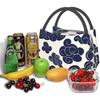 Portable Insulated Lunch Bag Vintage Auspicious Clouds Waterproof Tote Bento Bag for Office School Hiking Beach Picnic Fishing