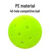 Duurzaam Buiten Pickleball: 40-Gats, Viergram, Rotogegoten Ontwerp