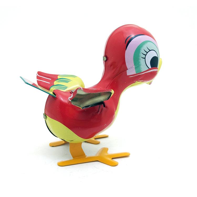 MS656 Hopping Duck Retro Nostalgic Bar Ornament - Creative Gift for Personality and Style