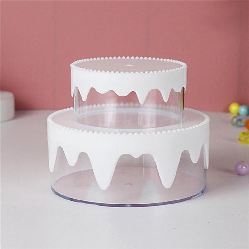 Double Cream Cake Box Material Diy Buttercream Glue Cake Box Accessories Material Kit Handmade Jewelry Storage