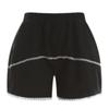 Shop   Women Vacation Look Stitched Lace Training Shorts Pink Yz Wpt 12123