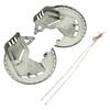 Motorcycle Brake Rotor Covers LED Ring Of Fire For Honda Goldwing GL1800 2001-2017 F6B 2013-2017