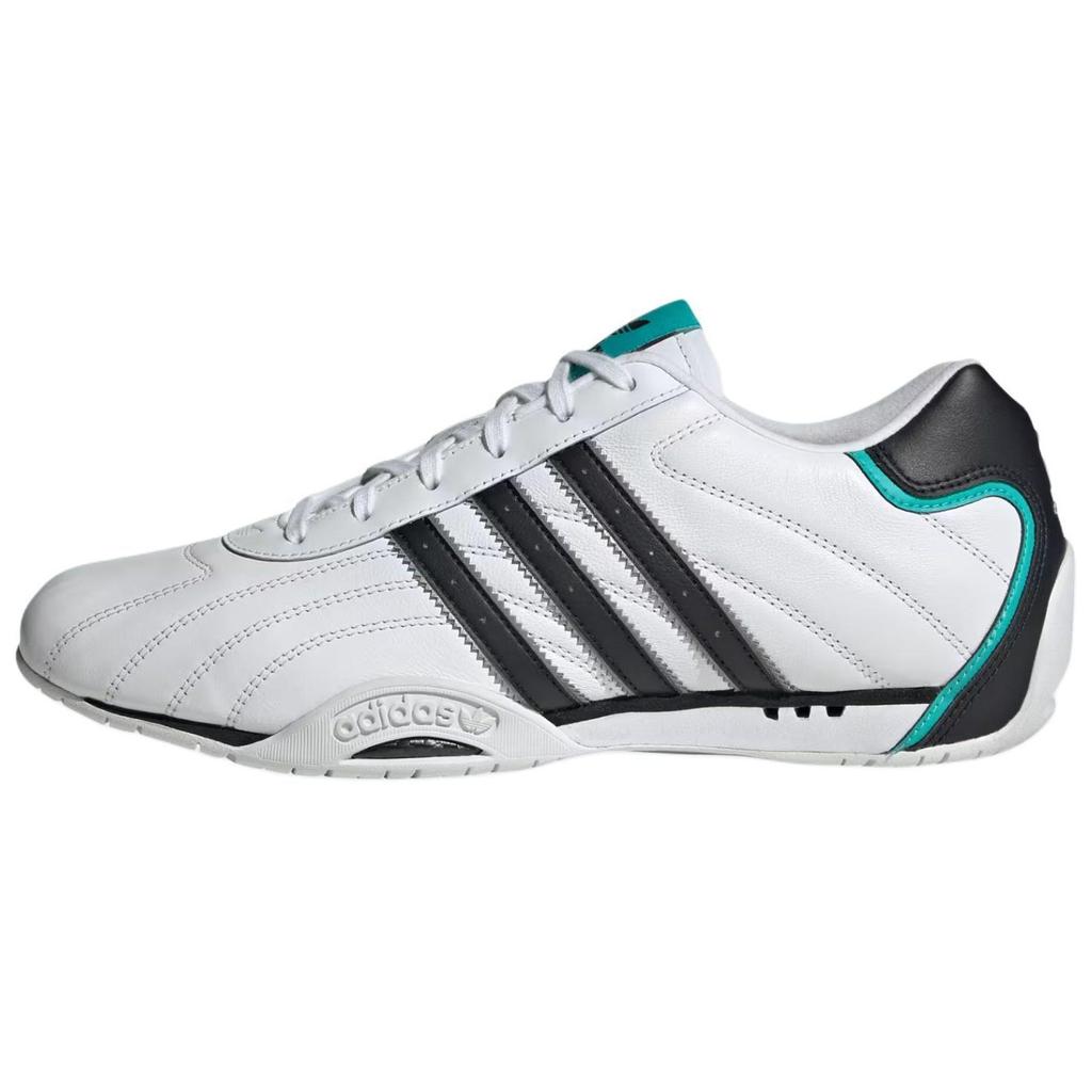 Adidas Mercedes AMG Petronas Formula One Team X Adidas Adi Racer Low 'White Black Silver Metallic' Sneakers JR4544