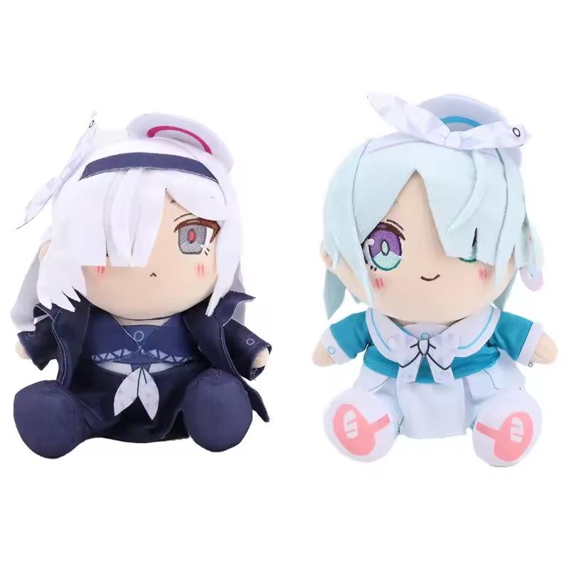 New 19Cm Blue Archive Plana Arona Plush Doll Cute Anime Cosplay Stuffed Toy Room Decoration For Kids Fan Birthday Holiday Gifts