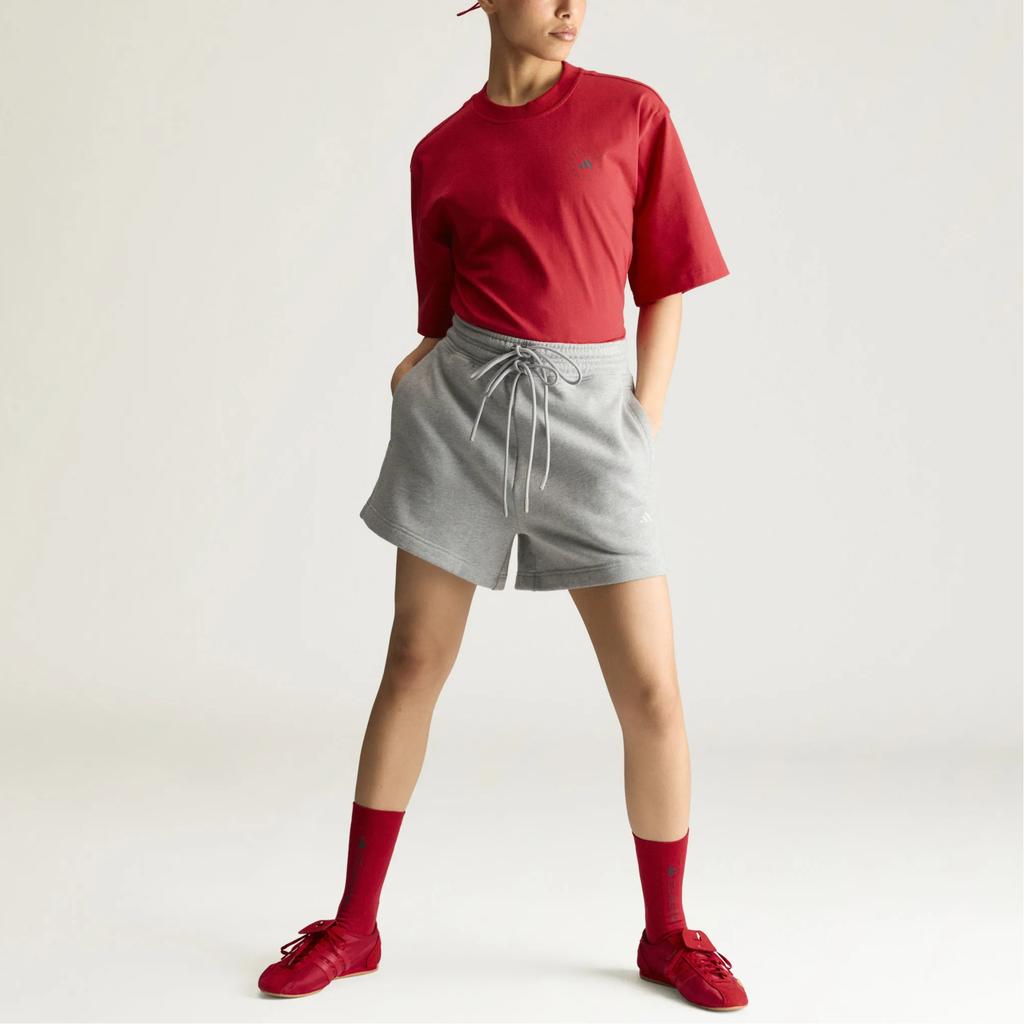 Adidas Stella McCartney Truecasuals Terry Loose Fit Mid Rise Sports Shorts Women shorts KG5760