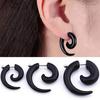 Fashion Earring Stunning Punk Rock Style Unisex Snail Pattern Ear Nail for Salon