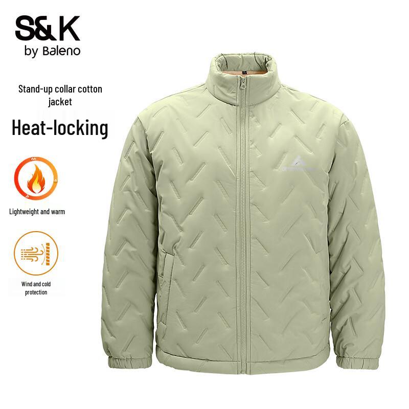 

Baleno Men s S&K Series American Street Style Loose Padded Jacket L