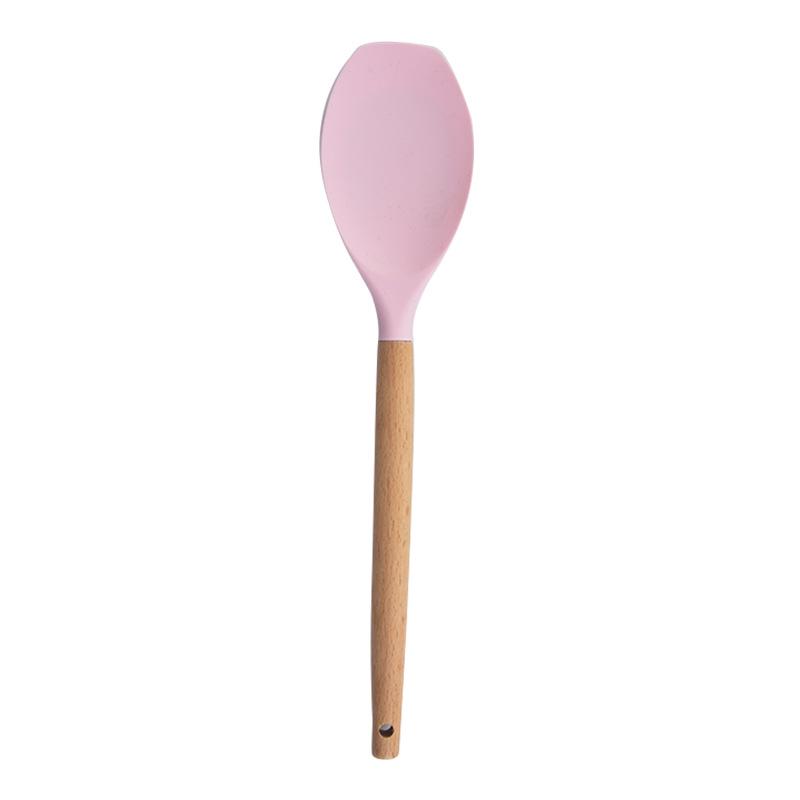 Conjunto de utensílios de cozinha de silicone com 12 peças: Espátulas Resistentes ao Calor e Espátulas para Refogar